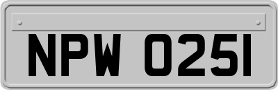 NPW0251