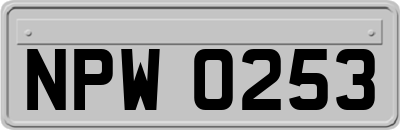 NPW0253