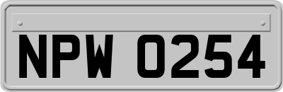 NPW0254
