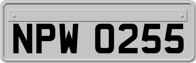 NPW0255