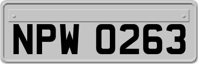NPW0263