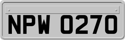 NPW0270