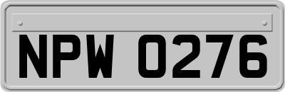NPW0276