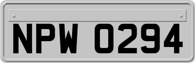 NPW0294