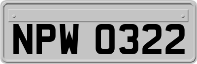 NPW0322