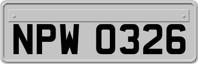 NPW0326
