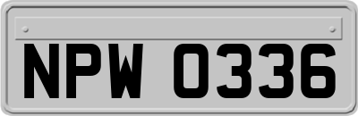 NPW0336