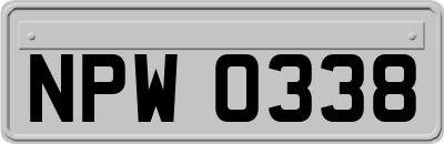NPW0338