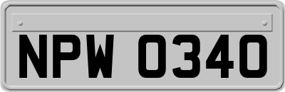 NPW0340
