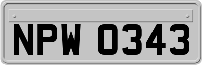 NPW0343