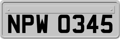 NPW0345
