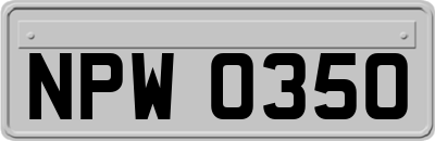 NPW0350