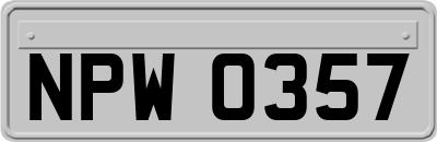 NPW0357