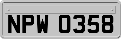 NPW0358