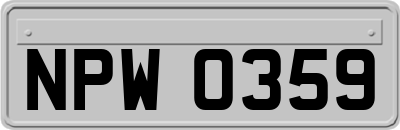 NPW0359