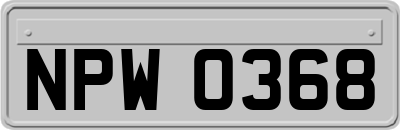 NPW0368