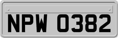 NPW0382