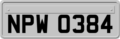 NPW0384