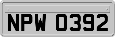 NPW0392