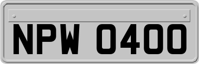 NPW0400