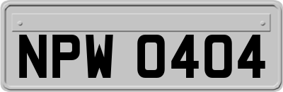 NPW0404