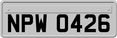 NPW0426