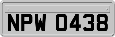 NPW0438