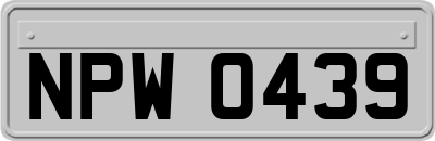 NPW0439