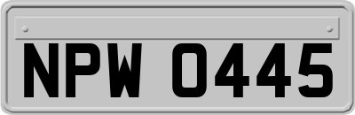 NPW0445