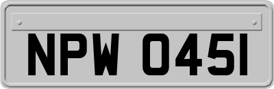 NPW0451