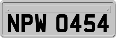 NPW0454