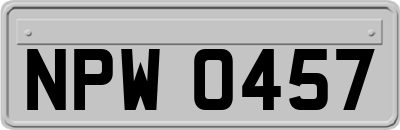 NPW0457