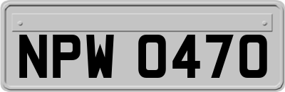 NPW0470