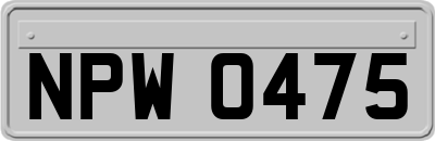NPW0475
