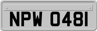 NPW0481
