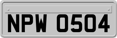 NPW0504
