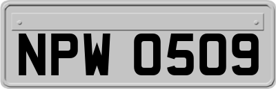 NPW0509