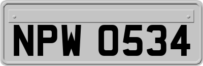 NPW0534
