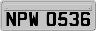 NPW0536