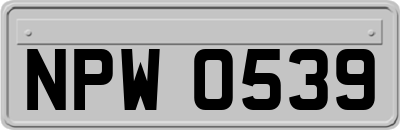 NPW0539