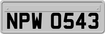 NPW0543