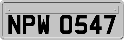 NPW0547