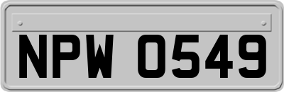 NPW0549