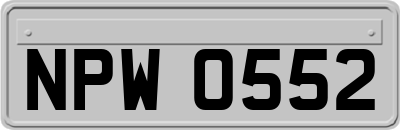 NPW0552