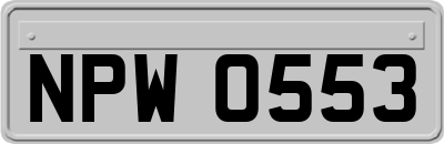 NPW0553