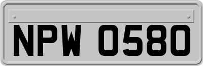 NPW0580