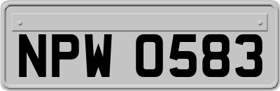 NPW0583