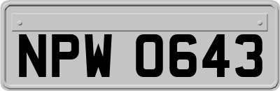 NPW0643