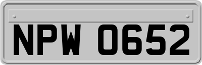NPW0652
