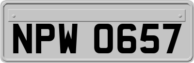 NPW0657